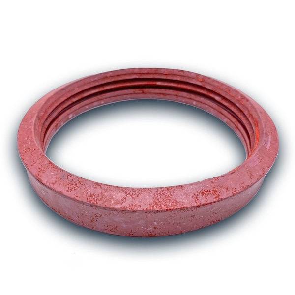Concrete Pump Supply Gasket, Metric Swivel Lubed, Red - CG148M.RED