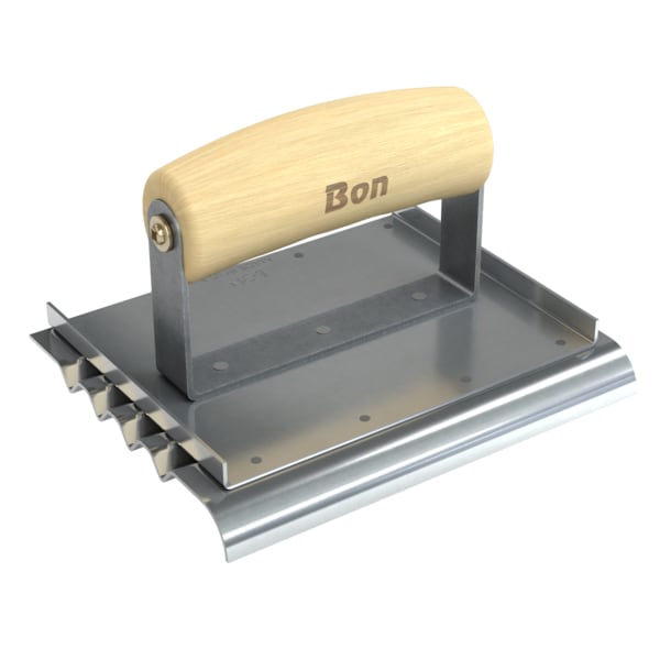 Bon Tool Bon 12-475 Safety Step Edger, 6" X 4 3/4" Wood Handle - 12-475