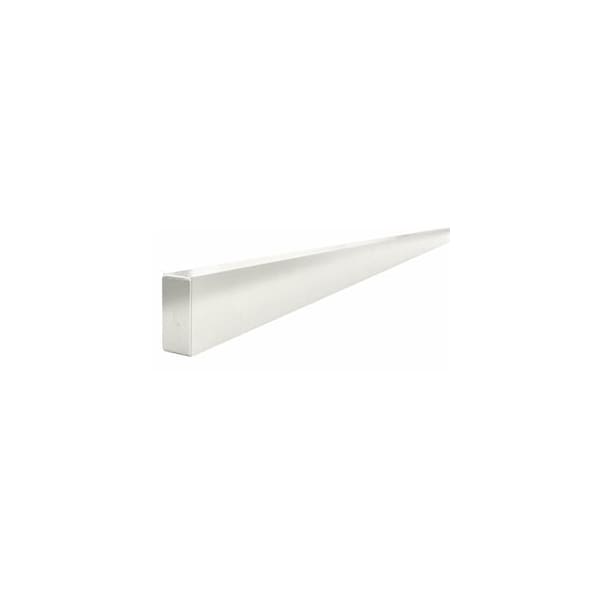 Bon Tool Screed, 1 1/2" X 3 1/2" X 12 Foot Reinforced H Aluminum Welded End Cap - 22-513