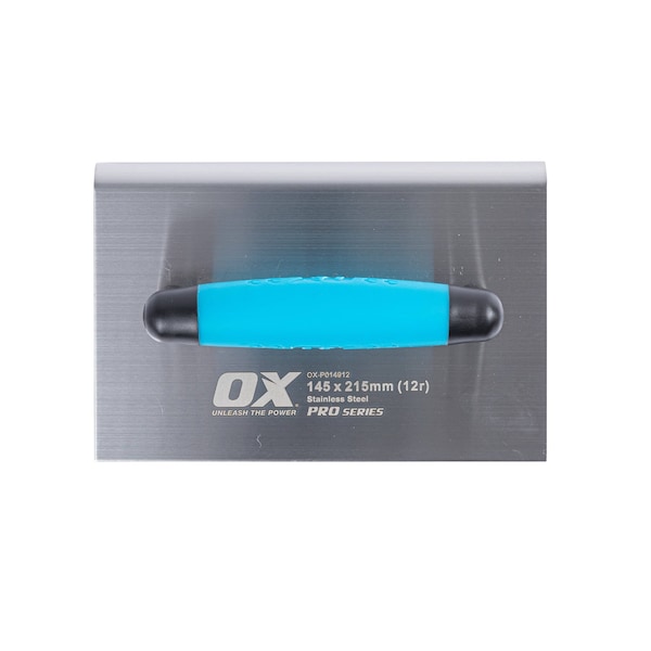 Ox Tools Pro SST Wide Edger - OX Grip | 6" x 7" / 150mm x 180mm | Radius - 1/2" / 12.7mm - OX-P014912