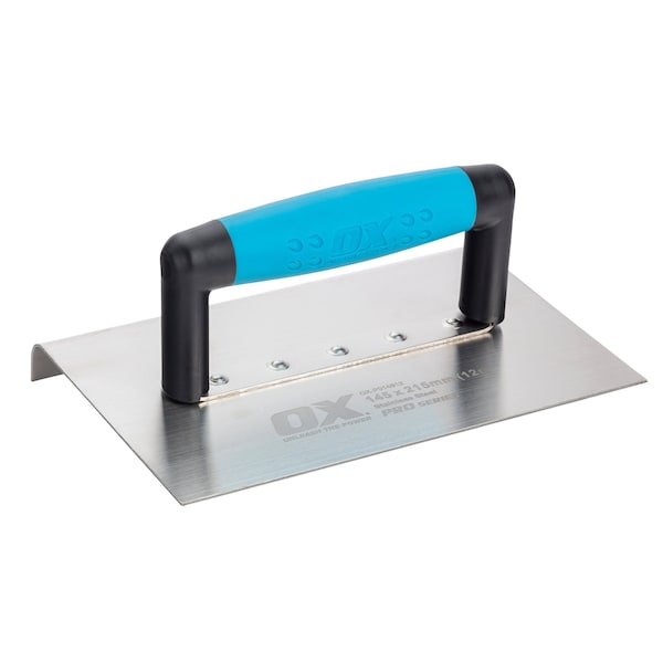 Ox Tools Pro SST Wide Edger - OX Grip | 6" x 7" / 150mm x 180mm | Radius - 1/2" / 12.7mm - OX-P014912