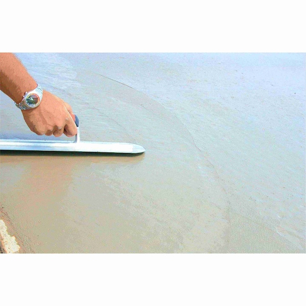 Marshalltown Fully Rounded Finishing Trowel, Concrete Finishing Trowel, High Carbon Steel, 18 x 4 inch Trowel - MXS81FRD