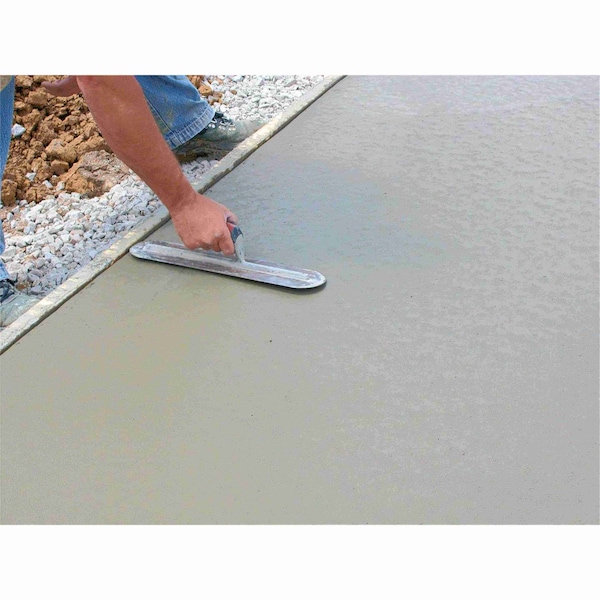 Marshalltown Fully Rounded Finishing Trowel, Concrete Finishing Trowel, High Carbon Steel, 18 x 4 inch Trowel - MXS81FRD