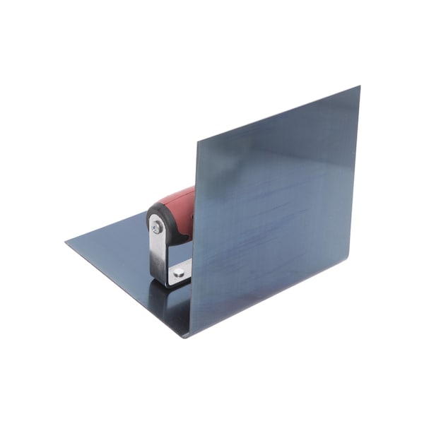 Marshalltown Concrete Step Tool, Concrete Tool, Cove Step Tool, Blue Steel Concrete Tool, 6 x 6 x 6 inch Blade - 174BD