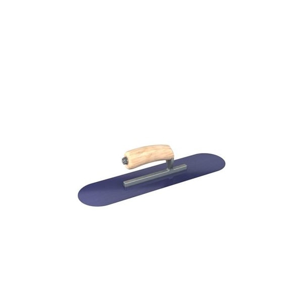 Steel City Trowels By Bon Bon 66-166 Pool Trowel, Blue Steel, 16 X 4, Wood - 66-166