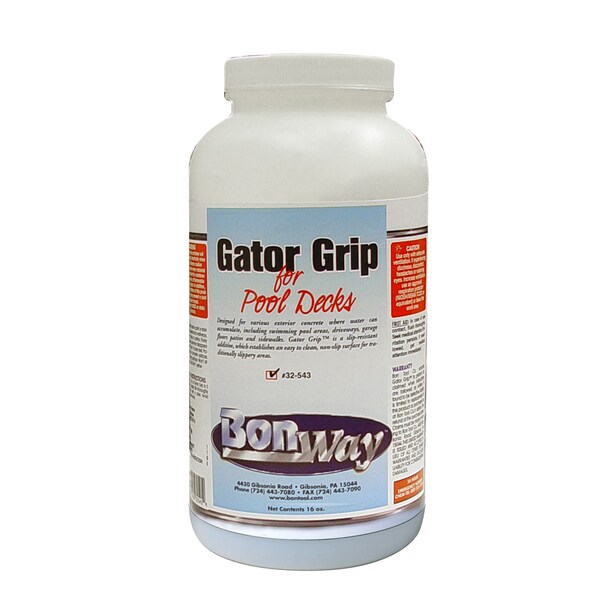 Bonway Bon 32-543 Gator Grip, 16 Ounce-, L Particle For Pool Decks - 32-543