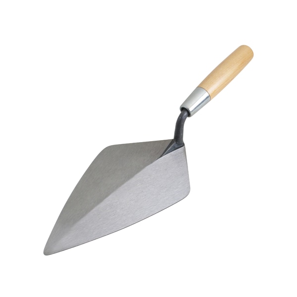 Kraft Tool Wide London Brick Trowel w/Wood H, 10 - BL723
