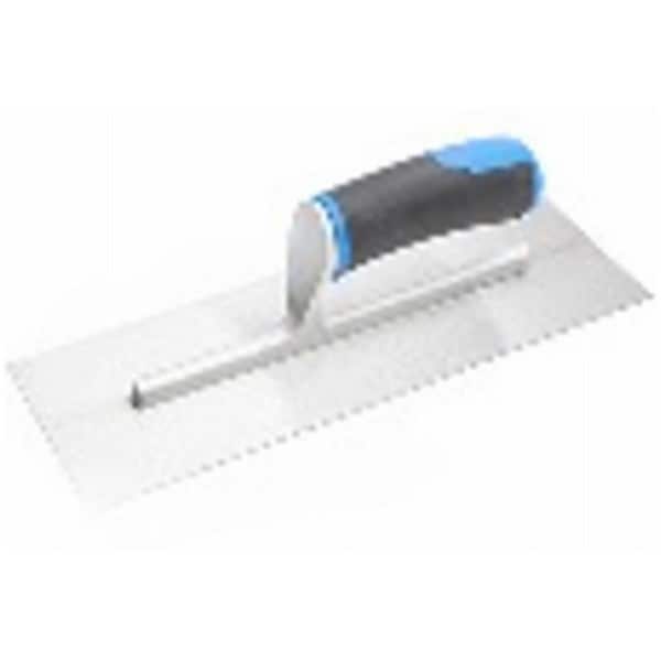Homestead 14 in. Flat Finishing Trowel with High Carbon Steel Blade - HO3253236