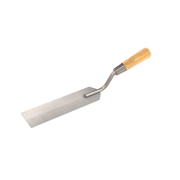 Bon Tool Margin Trowel, Stainless Steel 7" X 1 1/2" Wood Handle - 13-307
