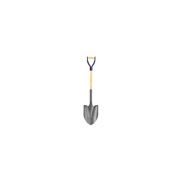 Bon Tool Bon 28-143 Shovel, Round Point Closed Back 27" D Wood Handle - 28-143