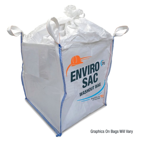 Concrete Pump Supply Bulk Bag - Lined, L35'' x W35'' x H40'' - 1.3CY - BAG_BULK_LG