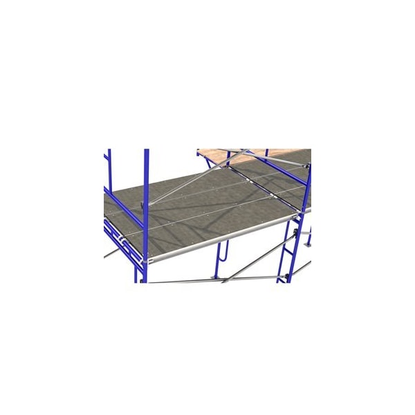 Bon Tool Bon 34-417 Scaffold Plank, 7 Foot X 19" Wood Blacktop Deck - 34-417