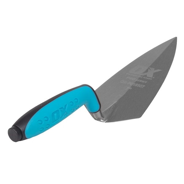 Ox Tools Pro Philadelphia Pattern Pointing Trowel - OX Grip | 7" / 180mm - OX-P018507