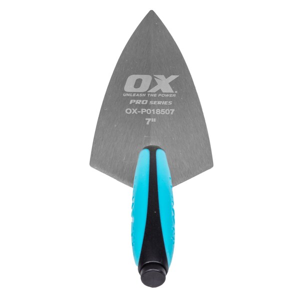Ox Tools Pro Philadelphia Pattern Pointing Trowel - OX Grip | 7" / 180mm - OX-P018507