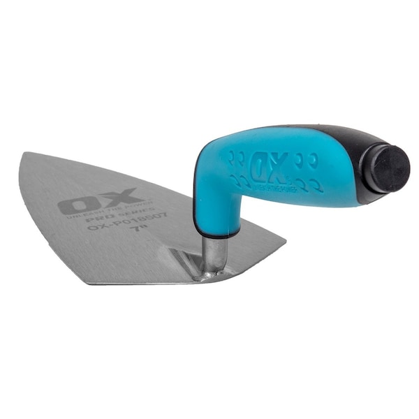 Ox Tools Pro Philadelphia Pattern Pointing Trowel - OX Grip | 7" / 180mm - OX-P018507
