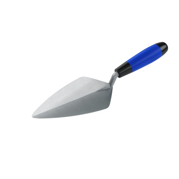 Bon Tool Bon 72-219 Brick Trowel, Carbon Steel Nl 9" Comfort Grip Handle - 72-219