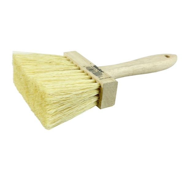 Weiler 4" Masonry Brush, 3" Trim Length, White Tampico Fill - 74004