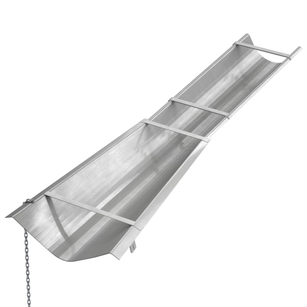 Bon Tool Bon 12-813 Conc Chute, Flared End, Aluminum 8 Foot - 12-813