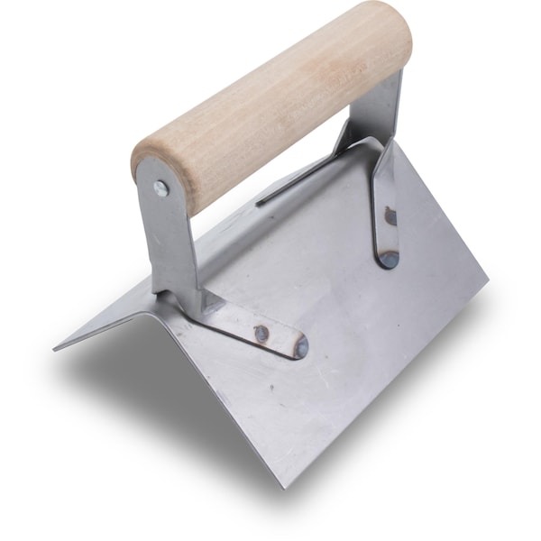 Qlt Concrete Corner Trowel, Stainless Corner Trowel, Step Trowel, 5 x 2 1/2 in Outside Corner Trowel - 942