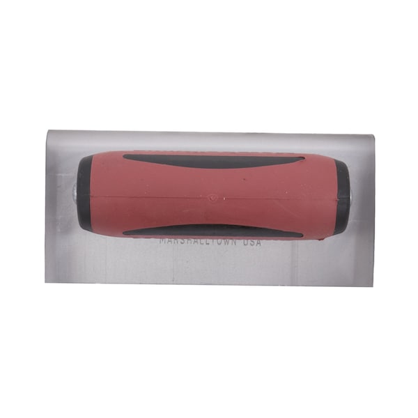 Marshalltown High Carbon Steel Hand Edger, Concrete Edger, Straight End Edger, 6 x 3in. Edger, 3/8in. Radius - 36D