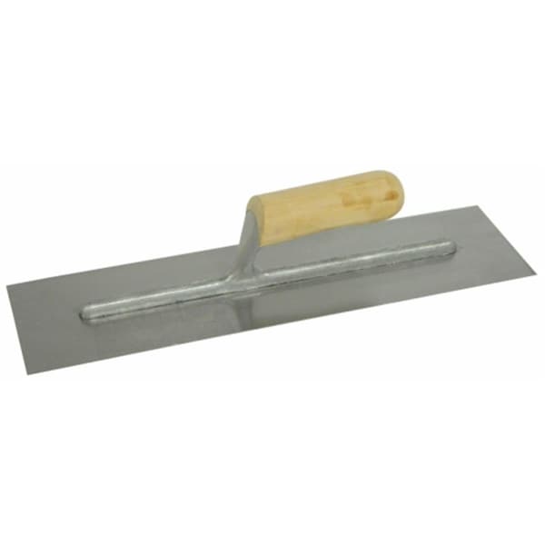 Tool 16in. X 4in. Finishing Trowel With Wood Handle - TO82296