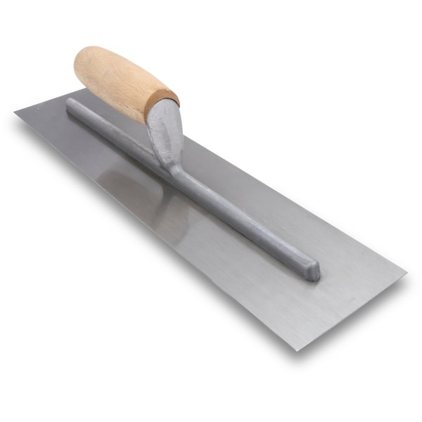 Qlt Concrete Finishing Trowel, Finishing Trowel, Carbon Steel Trowel, Concrete Trowel, 16 x 4 Trowel - 999S