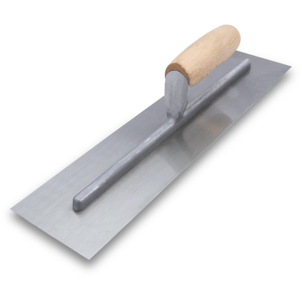 Qlt Concrete Finishing Trowel, Finishing Trowel, Carbon Steel Trowel, Concrete Trowel, 16 x 4 Trowel - 999S