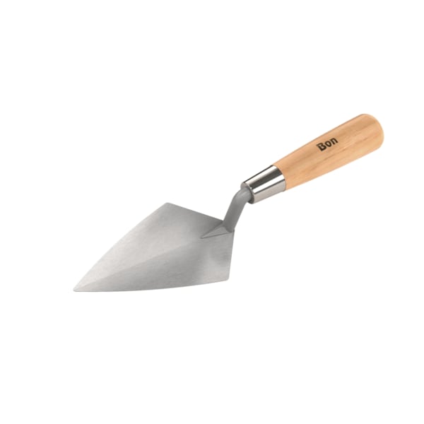 Bon Tool Pointing Trowel, Carbon Steel 5 1/2" X 2 1/2" Wood Handle - 11-628