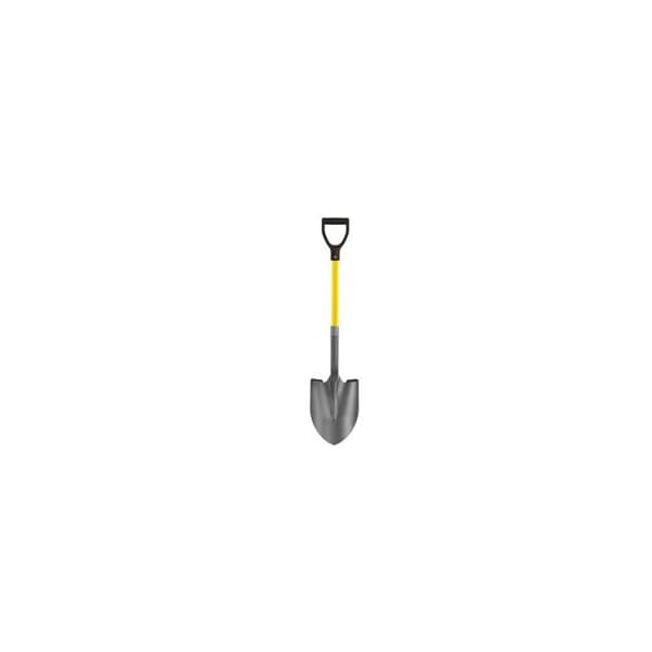 Bon Tool Bon 28-107 Shovel, Round Point 27" D Fiberglass Handle - 28-107