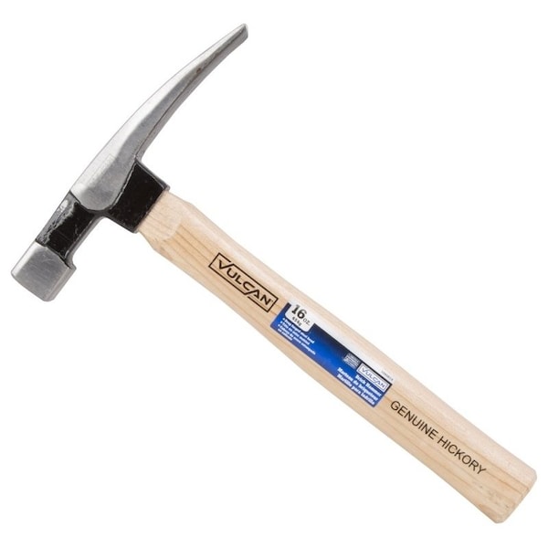 Vulcan Brick Hammer, 16 oz Head, CS Head, 11-3/8 in OAL - 31016