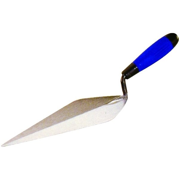 Vulcan Brick Trowel, 10 in L Blade, 4.875 in W Blade, HCS Blade - 36610