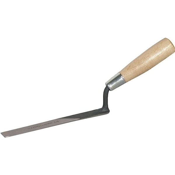Marshalltown Tuck Pointer, 5/16 in W, 6-3/4 in L, Polyethylene, Wood Handle - 504