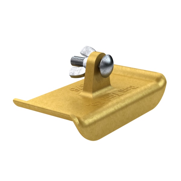 Bon Tool Walk Edger, Bronze 6" X 2 3/4", 1/4" Radius X 5/8" Lip - 12-578