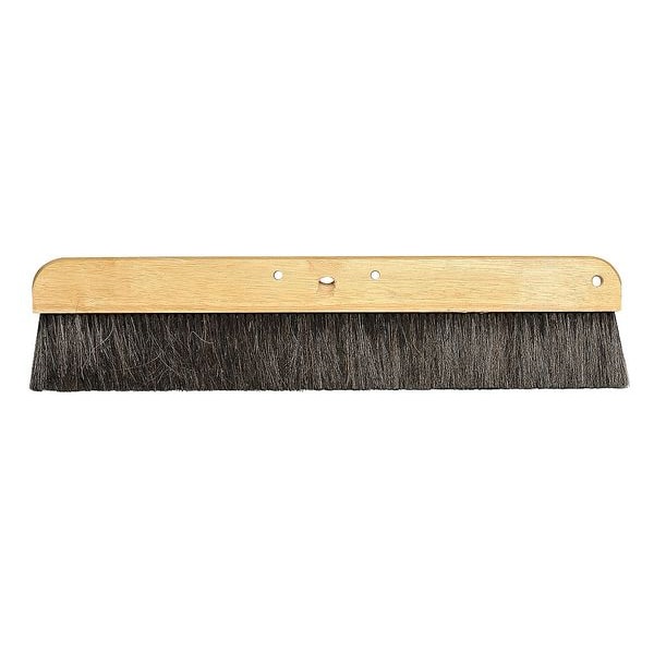 Tough Guy Cement Finishing Brush, Black, 24 In - 1YXC9