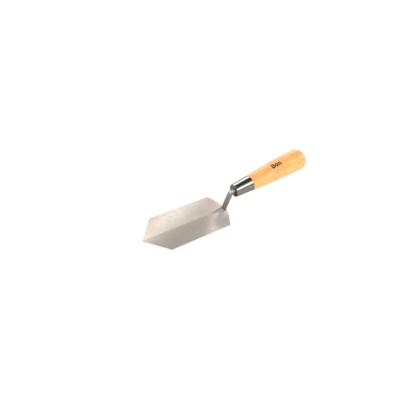Bon Tool Bon 11-997 Diamond Detail Point Trowel 5" X 1-1/2" Wood Handle - 11-997