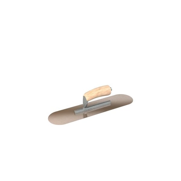 Steel City Trowels By Bon Bon 66-103 Pool Trowel, Golden Stainless, 10 X 3, Wood - 66-103