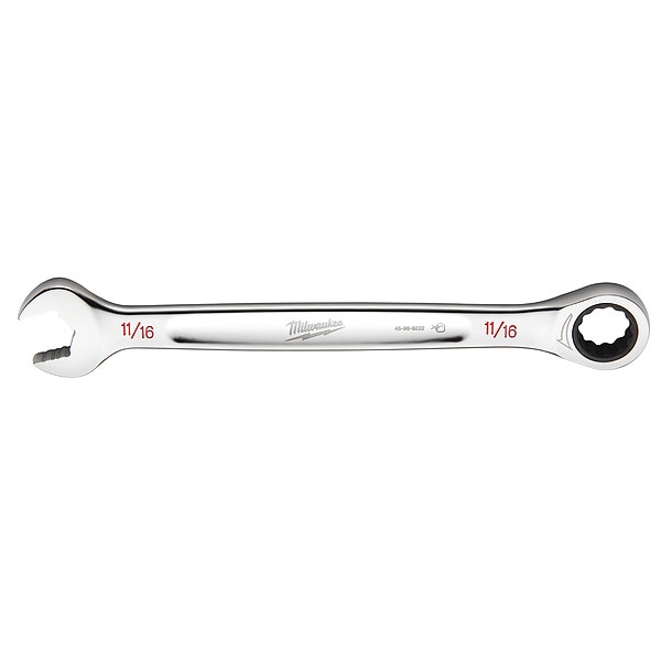 Llave combinada de trinquete SAE de Milwaukee Tool de 11/16 pulg. - 45-96-9222