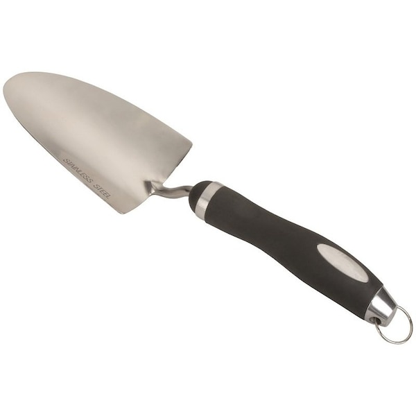 Landscapers Select Garden/Transplanting Trowel, 6 in L Blade, 3-1/2 in W Blade, Stainless Steel Blade - GT930AS
