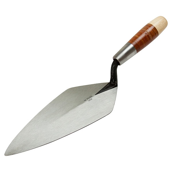 Kraft Tool Brick Trowel, Narrow London, 4-3/4 x 11 in - RO316-11