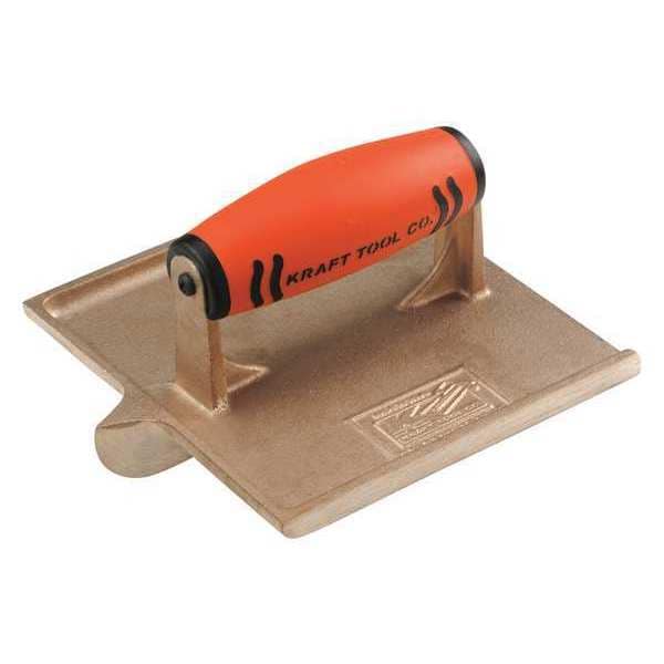 Kraft Tool Bronze Hand Edger, Pro-Form, 6x3", 3/8"R - CF318PF