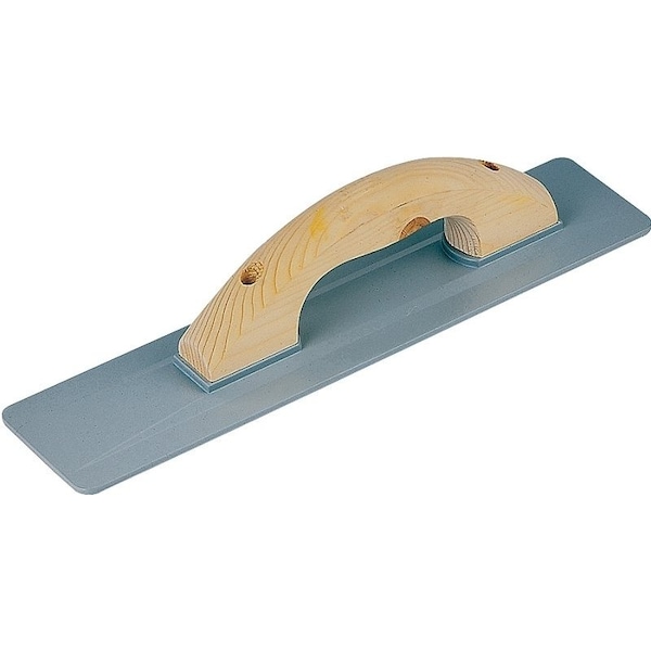 Vulcan Concrete Float, 16 in L Blade, 3-1/2 in W Blade, 3/16 in Thick Blade, Magnesium Blade, Beveled End Blade - 17716