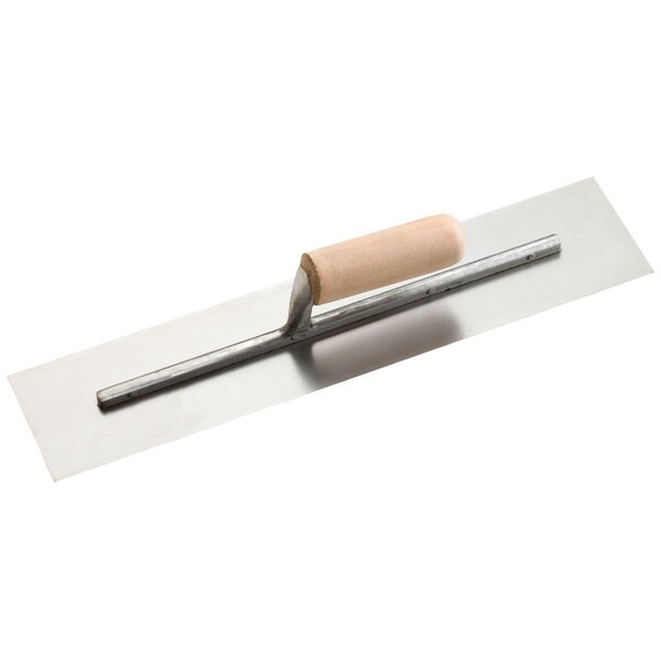 All-Source 4 In. x 18 In. Finishing Trowel with Basswood Handle - 322617