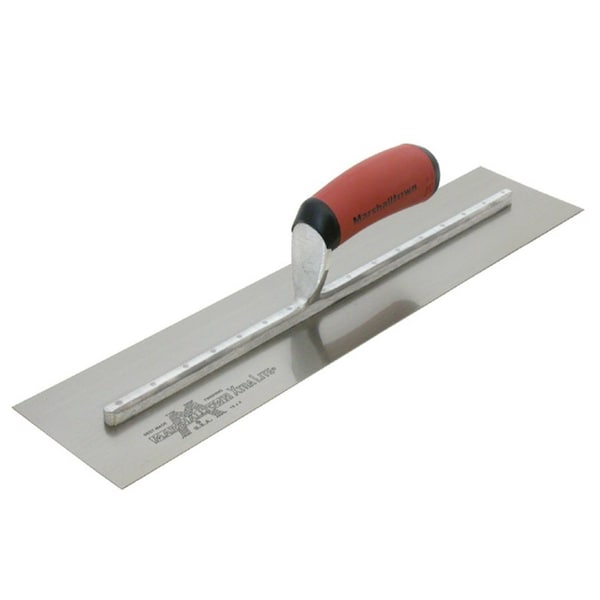 Marshalltown Concrete Finish Trowel, 18 In, Soft Grip - MXS81D