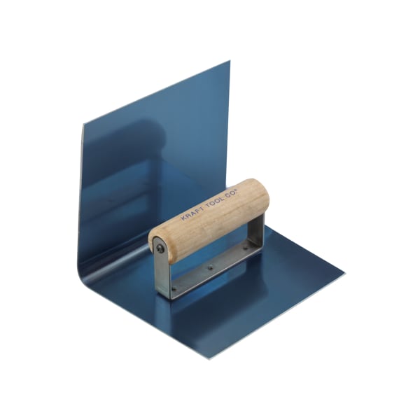 Kraft Tool Blue Steel Hand Cove T, 6"x6" 3/4"R 6"Lip - CF9090