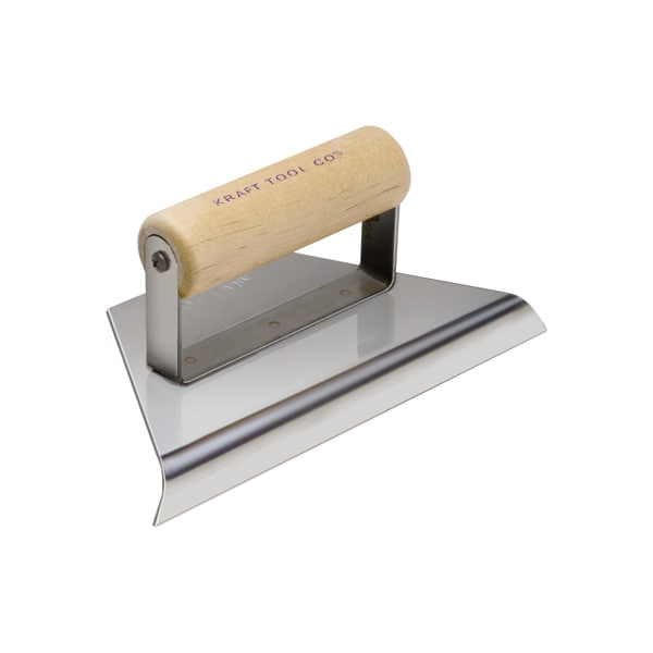 Kraft Tool R Stainless Steel Tapered Hand Edge, 1/2 - CF156