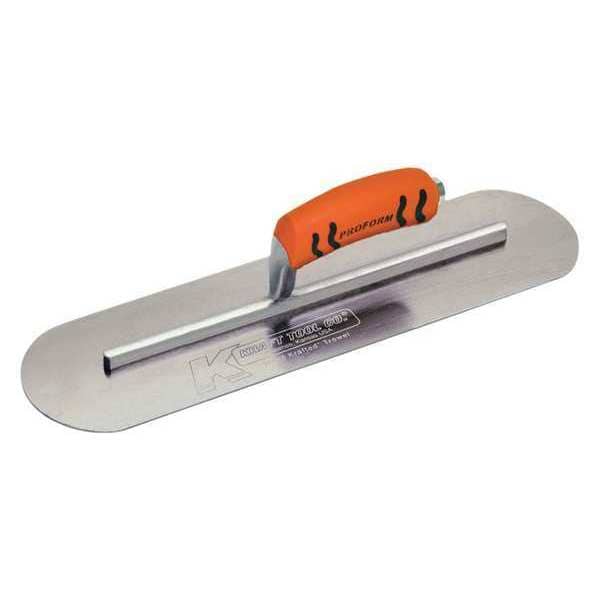 Kraft Tool Pool Trowel, CS, 15-5/8" Shank, 18x5" - CF450PF