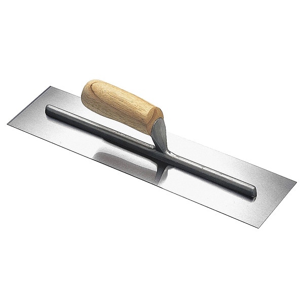 Westward Cement Trowel, 14 x 4, Steel, Wood - 13A737