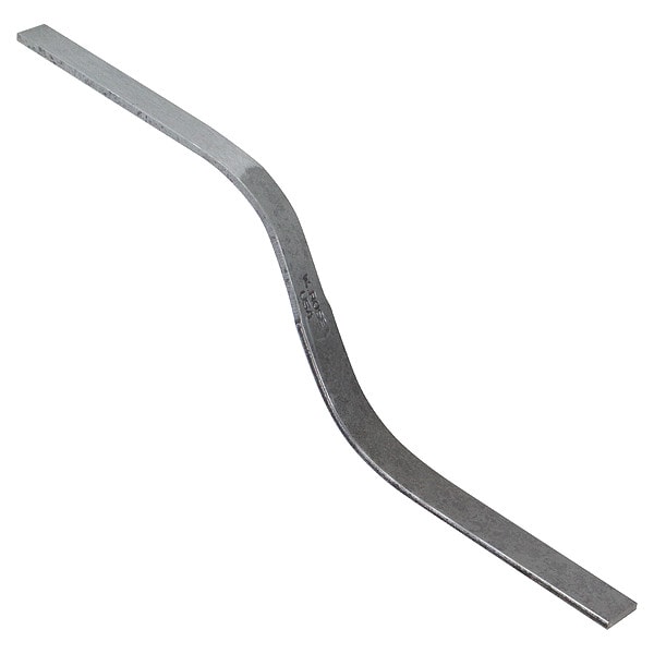 Kraft Tool Flat Slicker Jointer, 1/4 x3/8 x10 in, Stl - RO5211-1/4X3/8