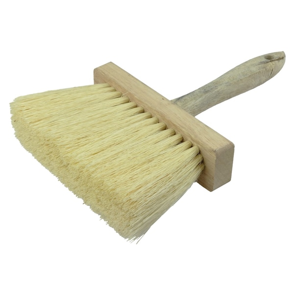 Weiler 6-1/2" Masonry Brush, 3-1/2" Trim Length, White Tampico Fill - 44031