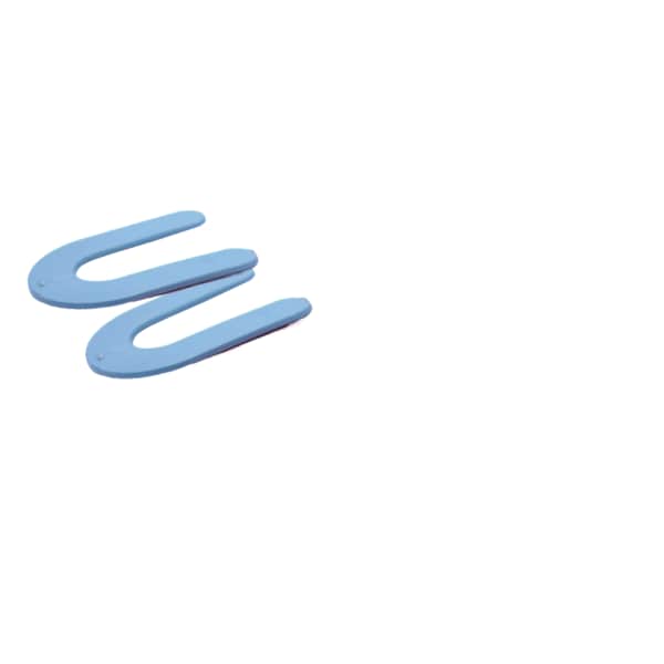 Bon Tool Bon 21-277 Horse Shoe Shim, 1/4" Black 1000/Pkg - 21-277